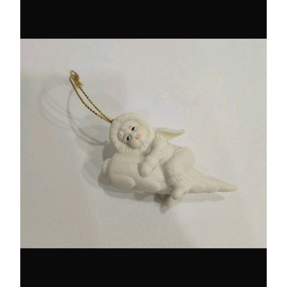 Dept 56 Snowbabies Moon Beam Baby Christmas Tree Ornament Vintage 2000 Small